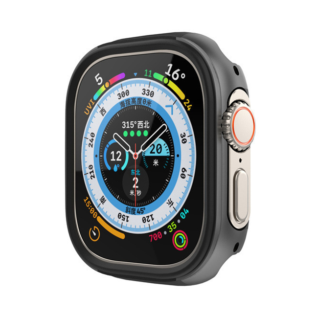 【フィルム付タイプ】デュアルトーンメタルケース【アップルウォッチ】