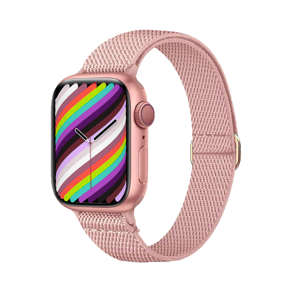 【軽やかフィット】スリムナイロンループバンド【アップルウォッチ】