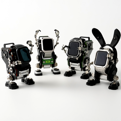 [3 types available] Robot-shaped Apple Watch stand [ROBOTOYS]