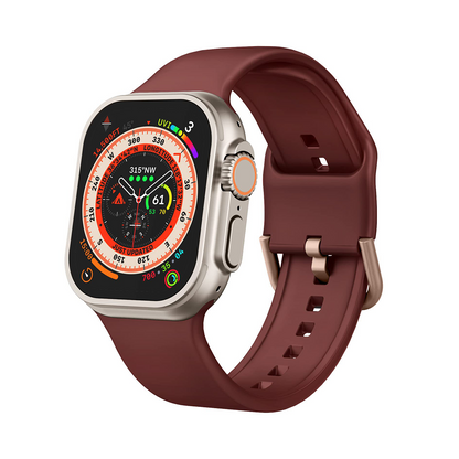 [30 colors available] Color buckle silicone band [Apple Watch]