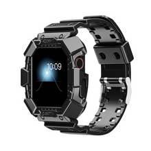 [9 colors available] Tough Armor case integrated silicone band [Apple Watch]