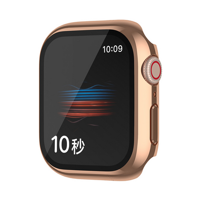 [6 colors available] Plated reinforced film case [Apple Watch]