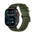 [Simple Modern] Metal Link Silicone Band [Apple Watch]