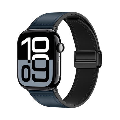 【全40色】シリコンレザーマグネットバンド【アップルウォッチ】