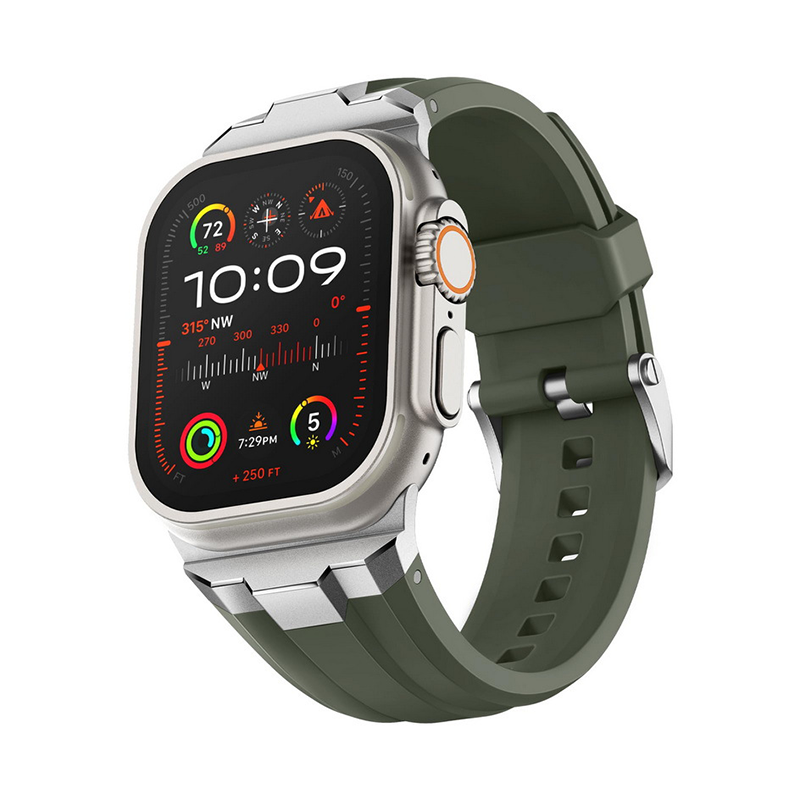 【全8色】モダンエッジメタルシリコンバンド【アップルウォッチ】 - Apple Watchバンド専門通販【BELTIES(ベルティーズ)】