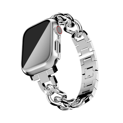 [4 colors available] Elegant chain link band [Apple Watch]