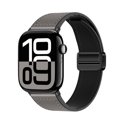 【全40色】シリコンレザーマグネットバンド【アップルウォッチ】