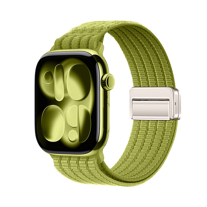 リブナイロン Apple Watchバンド グリーン