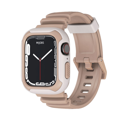 [12 colors available] Bicolor protective TPU band [Apple Watch]