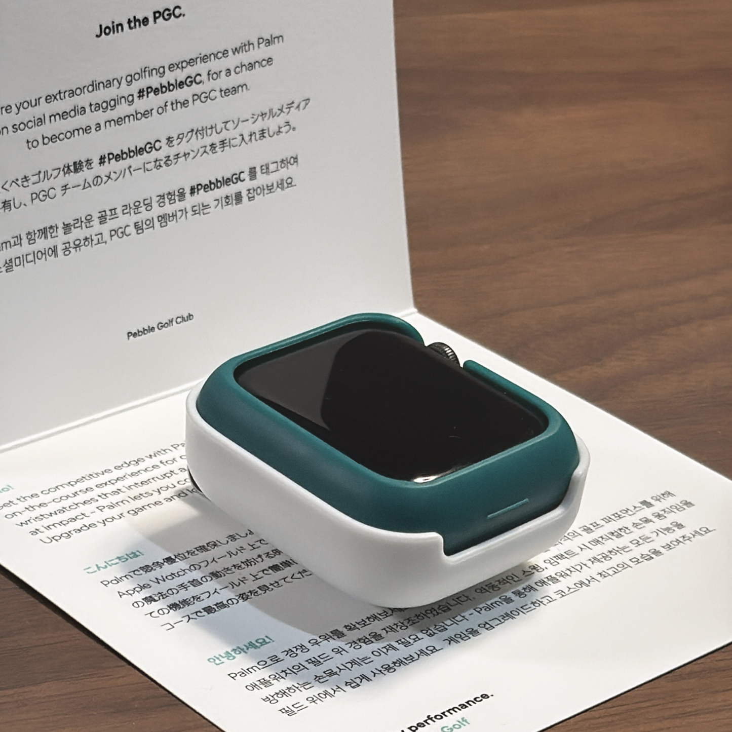 【ゴルフ専用ケース】Pebble Golf Palm【アップルウォッチ】