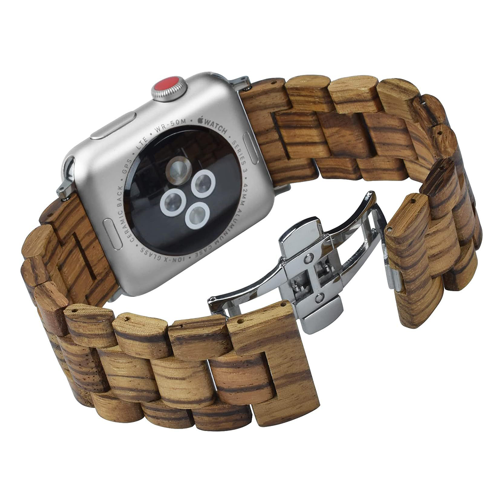 【全5色】ナチュラルウッドテクスチャーバンド【アップルウォッチ】 - Apple Watchバンド専門通販【BELTIES(ベルティーズ)】