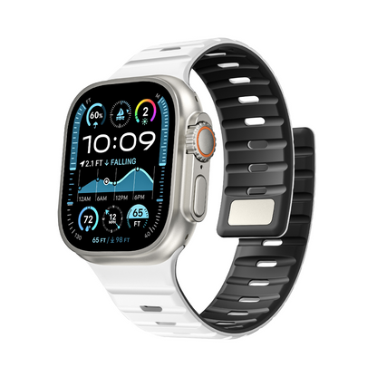 【磁力で快適フィット】ダブルロックマグネットバンド【アップルウォッチ】