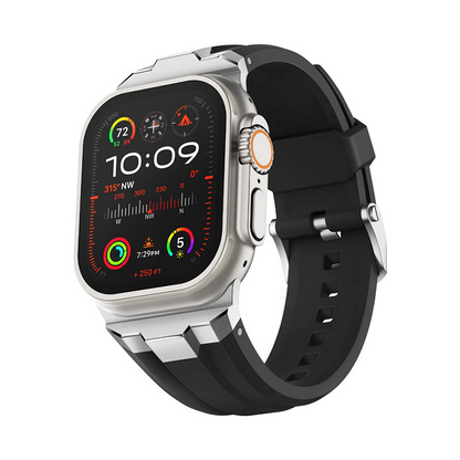 【全8色】モダンエッジメタルシリコンバンド【アップルウォッチ】 - Apple Watchバンド専門通販【BELTIES(ベルティーズ)】