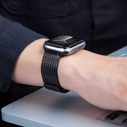 [3 colors available] Magnetic mesh stainless steel band [Apple Watch]