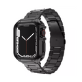 [Case and set] Stainless steel band with shell cover [Apple Watch]