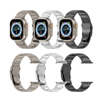 [3 colors available] Modern Smart Titanium Band [Apple Watch]