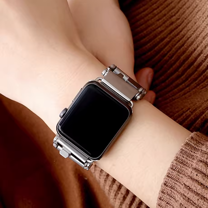 【シルバークラウン】マルチツールステンレスバンド【アップルウォッチ】