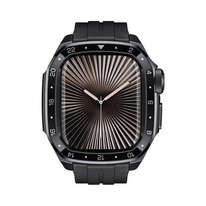 【Series10/11専用】プレミアムベゼルシリコンバンド【アップルウォッチ】