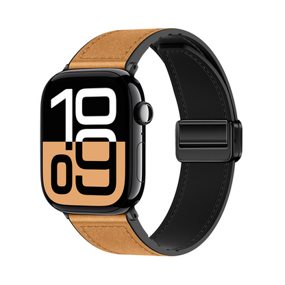 【全40色】シリコンレザーマグネットバンド【アップルウォッチ】