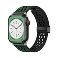 [Sweat-resistant] Mag Airflow Leather Band [Apple Watch]