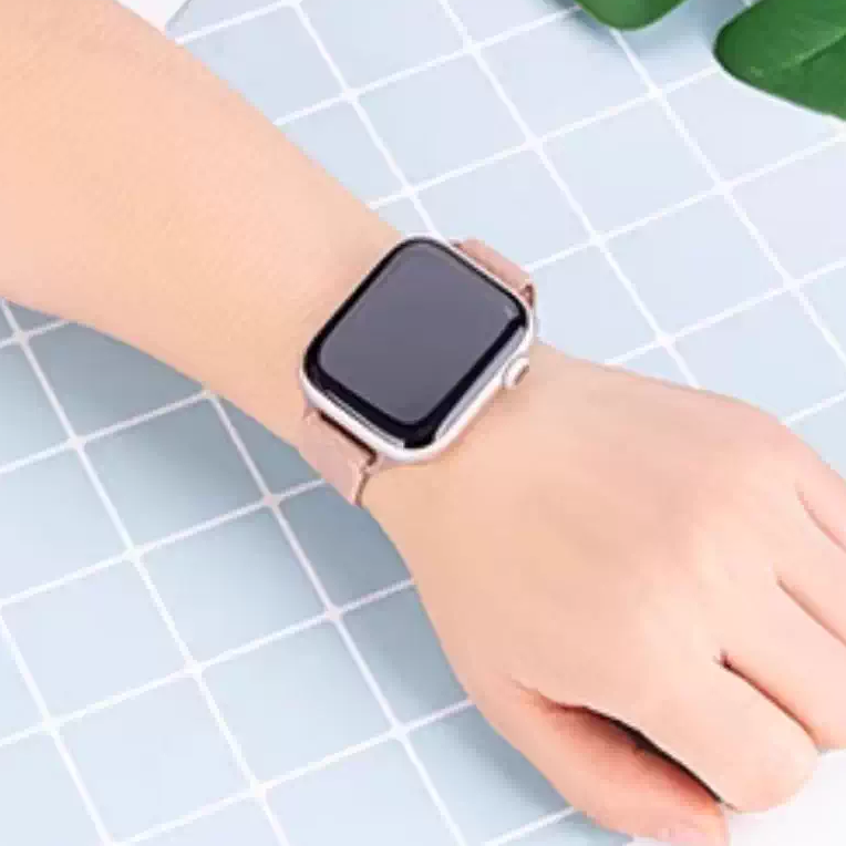 【軽やかフィット】スリムナイロンループバンド【アップルウォッチ】