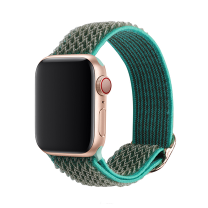 【軽くてタフ】ウェーブパターンナイロンバンド【アップルウォッチ】