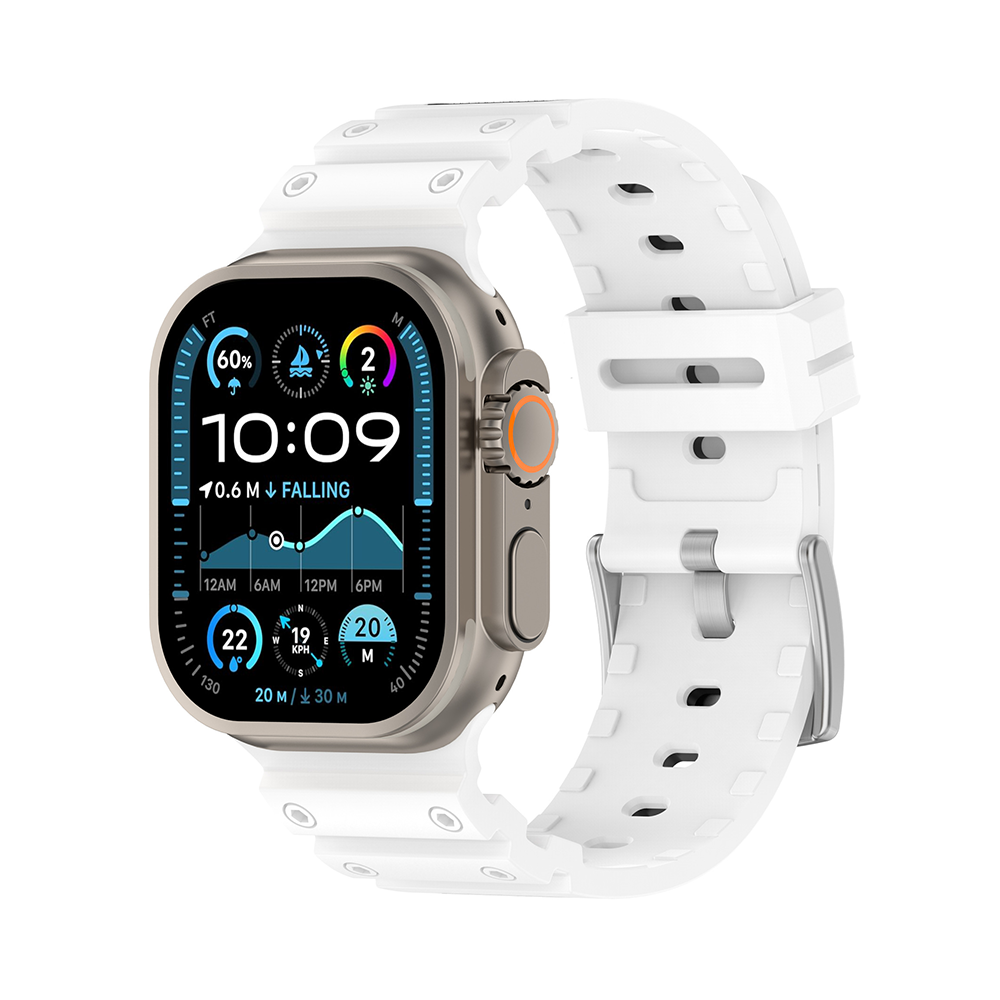 【アウトドアスタイル】ミリタリータフシリコンバンド【アップルウォッチ】