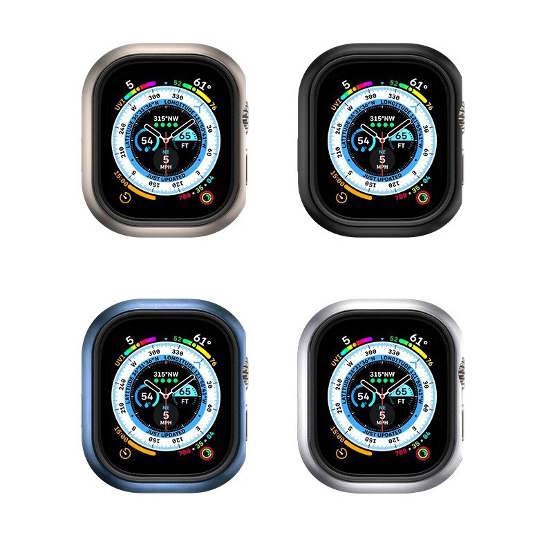 [Glass-free double-sided protection] Hybrid protective case [Apple Watch]