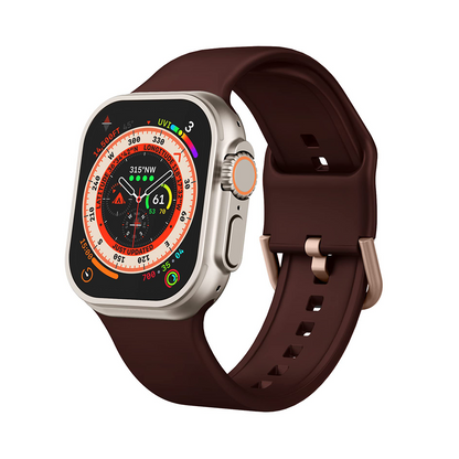 [30 colors available] Color buckle silicone band [Apple Watch]