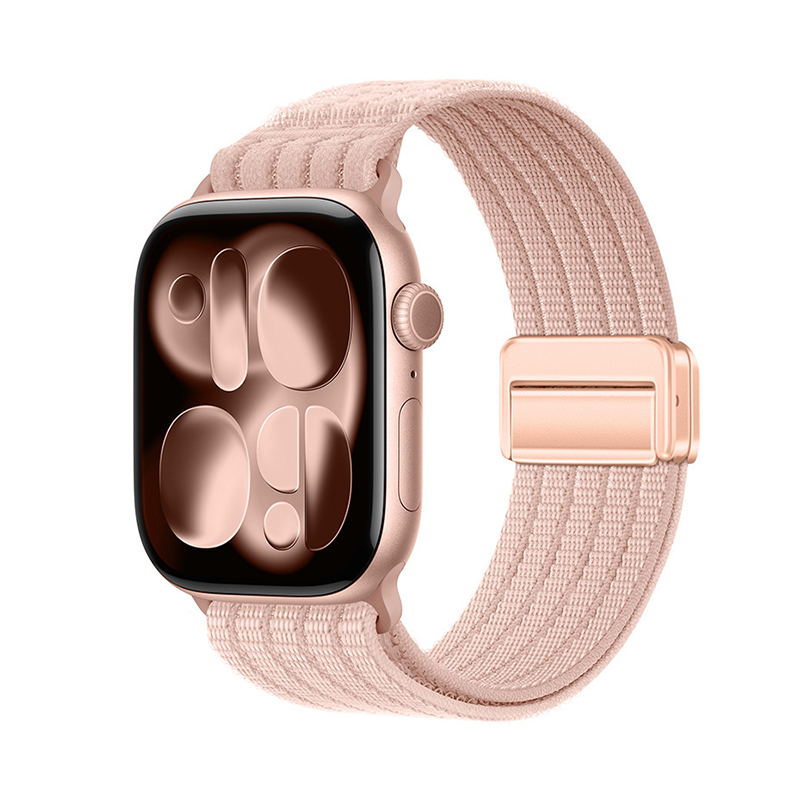 リブナイロン Apple Watchバンド ピンク