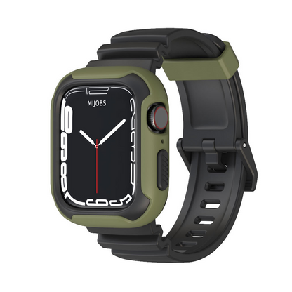 [12 colors available] Bicolor protective TPU band [Apple Watch]