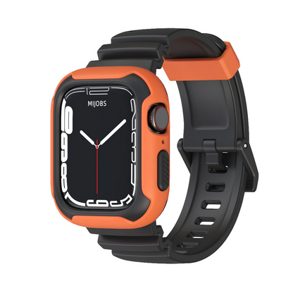 [12 colors available] Bicolor protective TPU band [Apple Watch]