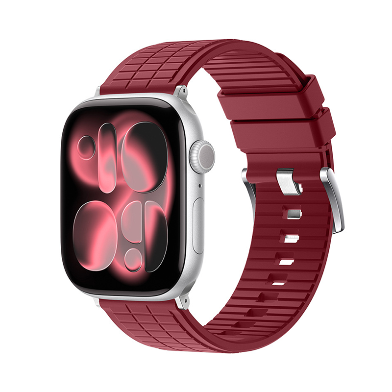 【薄くてしなやか】グリッドフィットラバーバンド【アップルウォッチ】