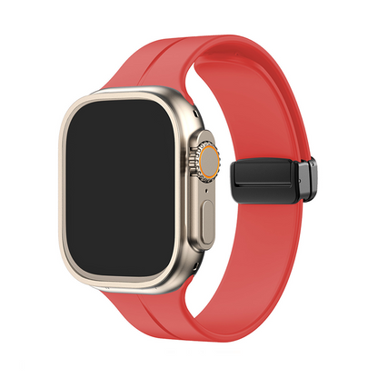 [15 colors available] Magnetic Flex Silicone Band [Apple Watch]