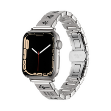 [4 colors available] Mahjong tile metal band [Apple Watch]