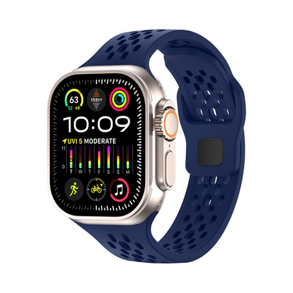 【選べる14色】スポーツメッシュシリコンバンド【アップルウォッチ】