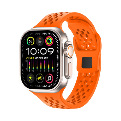 【選べる14色】スポーツメッシュシリコンバンド【アップルウォッチ】