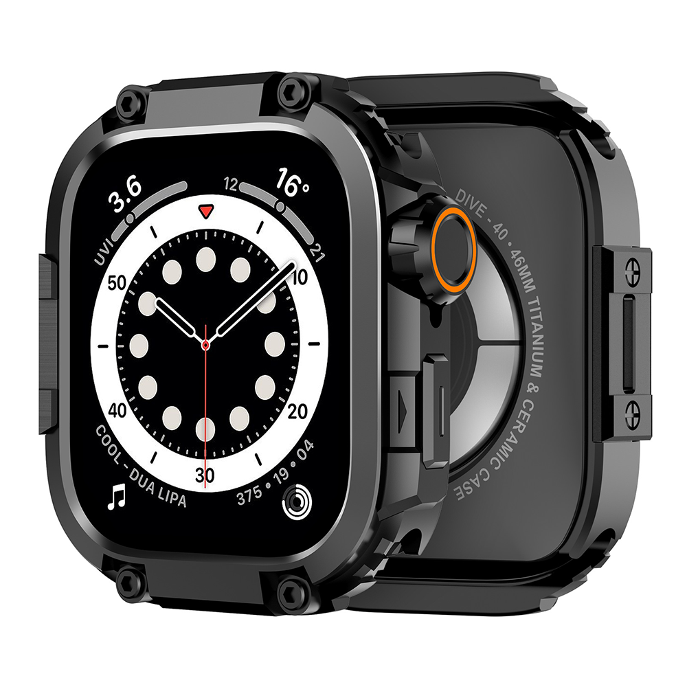 [Glass-free double-sided protection] Gear Style Protective Case [Apple Watch]