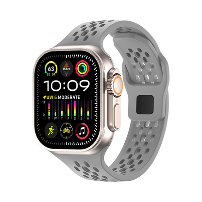 【選べる14色】スポーツメッシュシリコンバンド【アップルウォッチ】