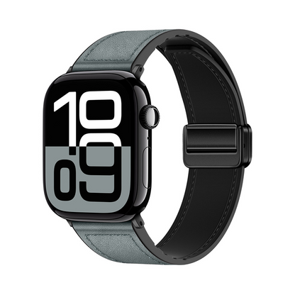 【全40色】シリコンレザーマグネットバンド【アップルウォッチ】