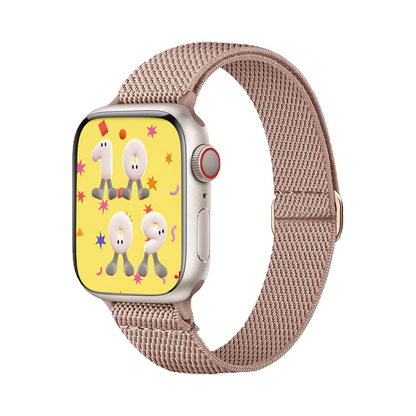 【軽やかフィット】スリムナイロンループバンド【アップルウォッチ】