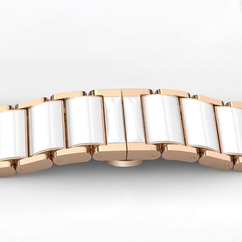 【上品な艶感】セラミック調エレガントバンド【アップルウォッチ】