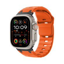 [10 colors available] Metal clasp silicone band [Apple Watch]