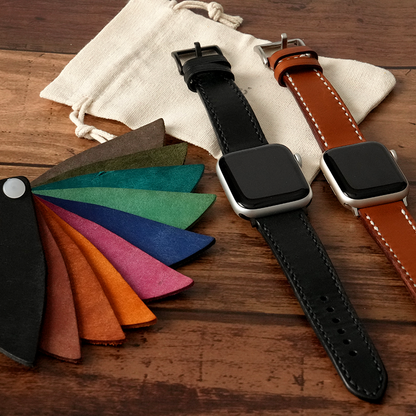 [one.] Handmade craft leather band [Apple Watch]