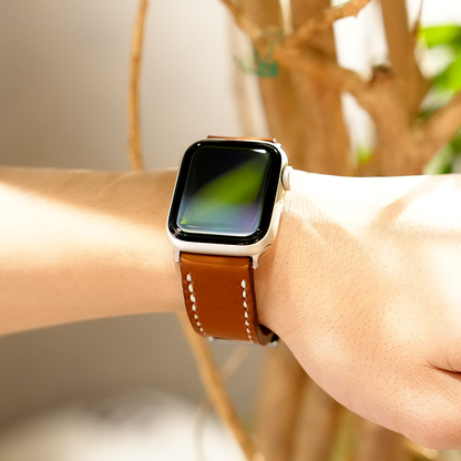 [one.] Handmade craft leather band [Apple Watch]