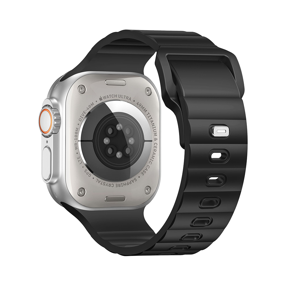 【選べる12色】スマートリブシリコンバンド【アップルウォッチ】