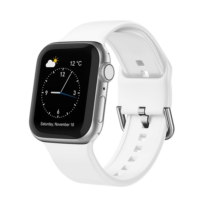 [30 colors available] Color buckle silicone band [Apple Watch]