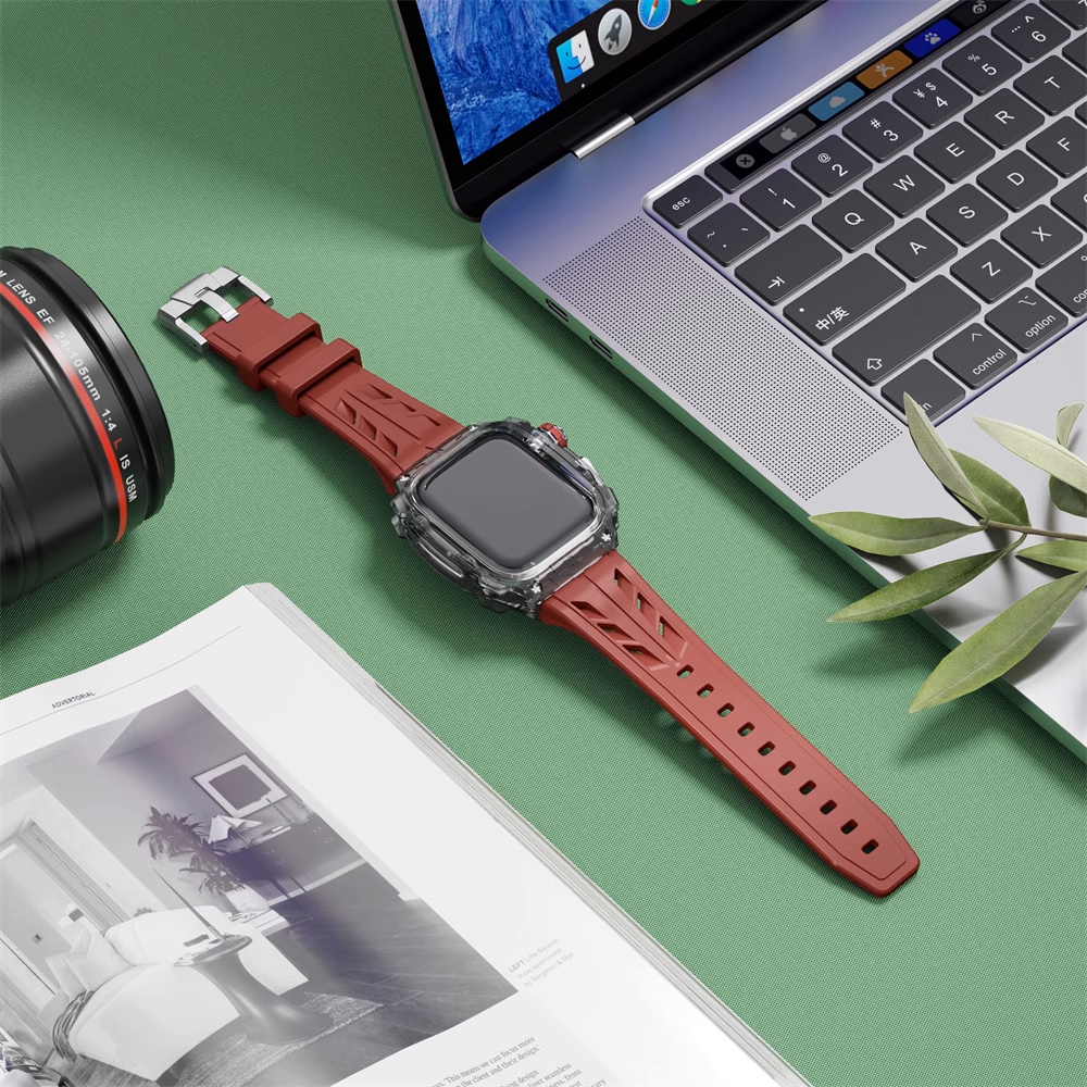 [7 colors available] Tough Clear Protect Band [Apple Watch]