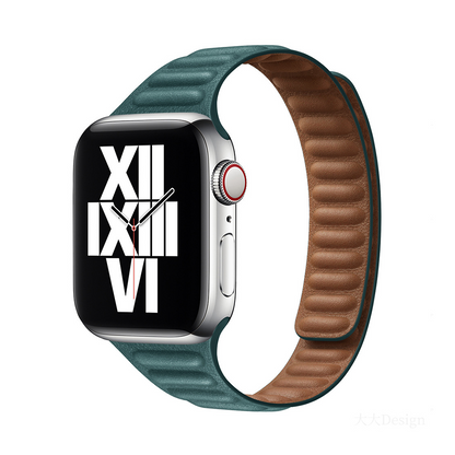 [20 colors available] Small waist magnetic leather band [Apple Watch]