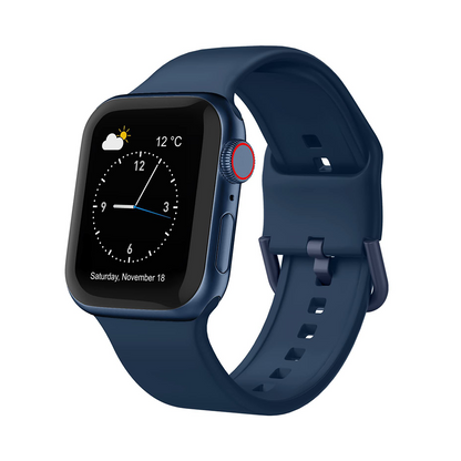 [30 colors available] Color buckle silicone band [Apple Watch]